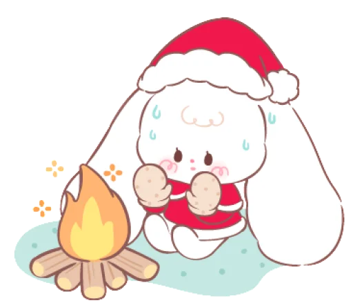 🔥 Стикер «new year ->» для Telegram