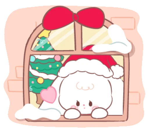 ⏳ Стикер «new year ->» для Telegram