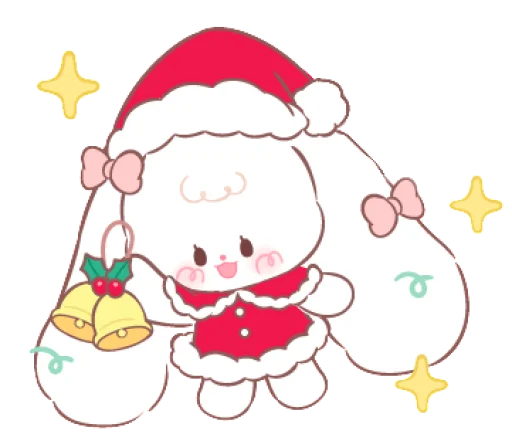 🔔 Стикер «new year ->» для Telegram