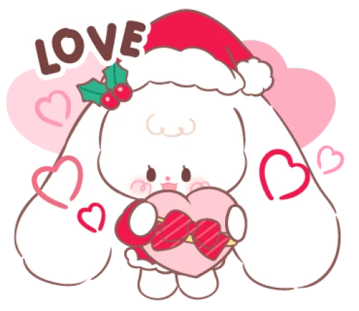 💓 Стикер «new year ->» для Telegram