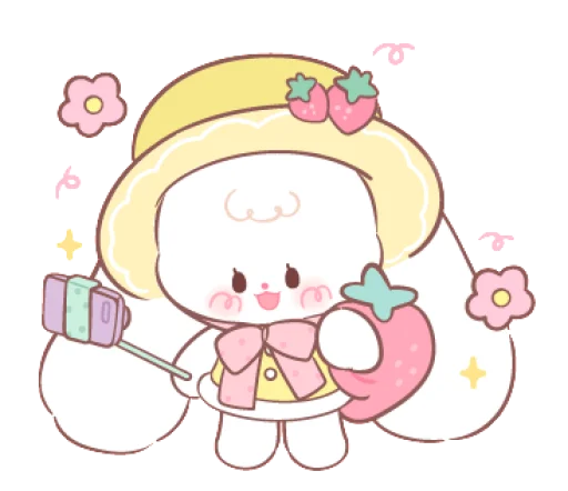 👒 Стикер «new year ->» для Telegram