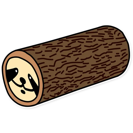 🌳 Стикер «Свободный» для Telegram