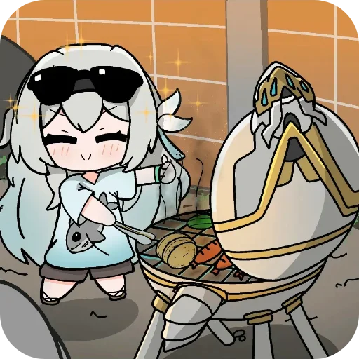 🍢 Стикер «Светлячок» для Telegram