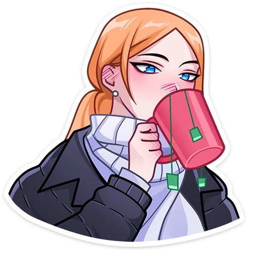 ☕️ Стикер «Светлана Викторовна» для Telegram
