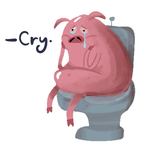 🚽 Стикер «Svinota» для Telegram
