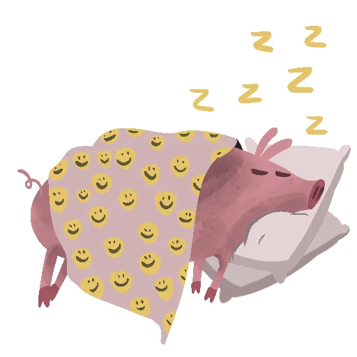 🛌 Стикер «Svinota» для Telegram
