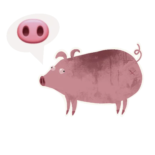 🐽 Стикер «Svinota» для Telegram