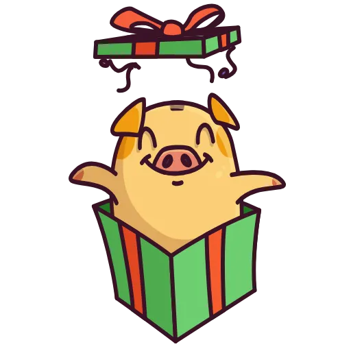 🎁 Стикер «Свинцент» для Telegram