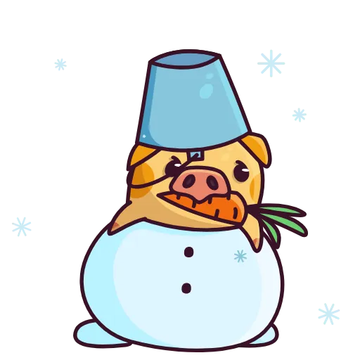 ⛄️ Стикер «Свинцент» для Telegram