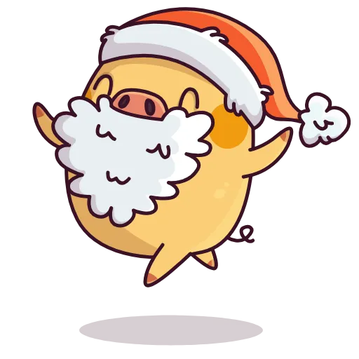 🎅 Стикер «Свинцент» для Telegram
