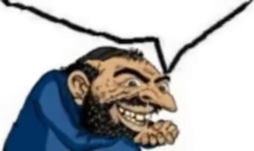 ✡️ Стикер «animated bullshit» для Telegram