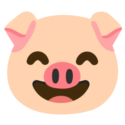 🤣 Стикер «Свинка» для Telegram