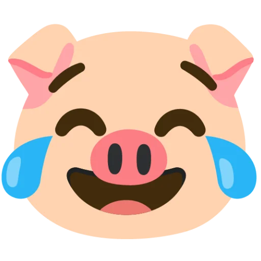 🤣 Стикер «Свинка» для Telegram