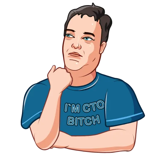 🤔 Стикер «SVOI dev Team» для Telegram