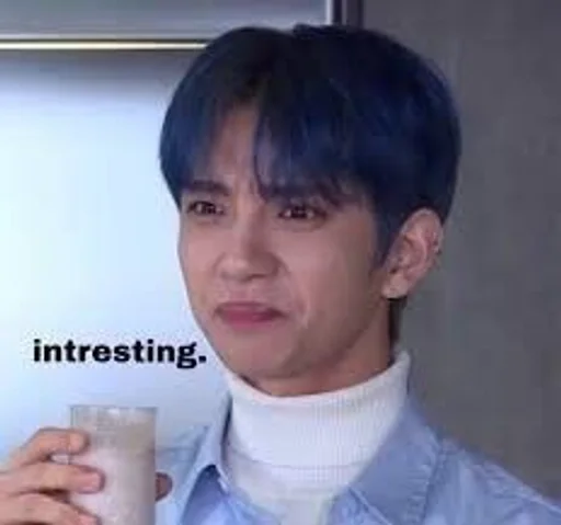 🤔 Стикер «kpop memes» для Telegram