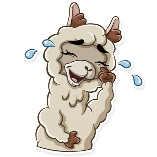 😂 Стикер «alpaca» для Telegram