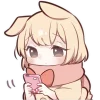 🥺 Эмодзи «Сладкий зайчик» для Telegram