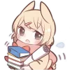 📖 Эмодзи «Сладкий зайчик» для Telegram