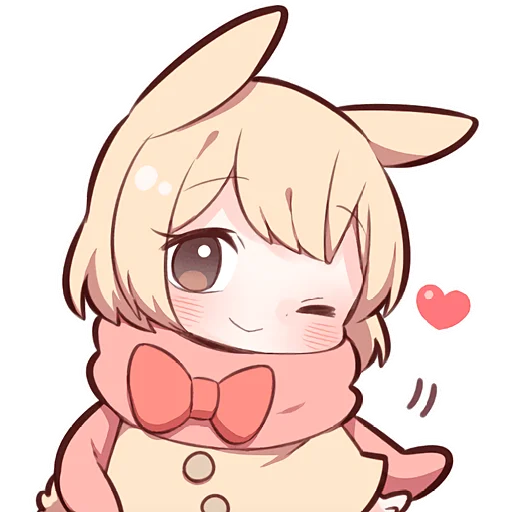 😉 Стикер «Сладкий зайчик 4» для Telegram