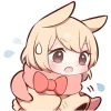 😮 Эмодзи «Сладкий зайчик 4» для Telegram