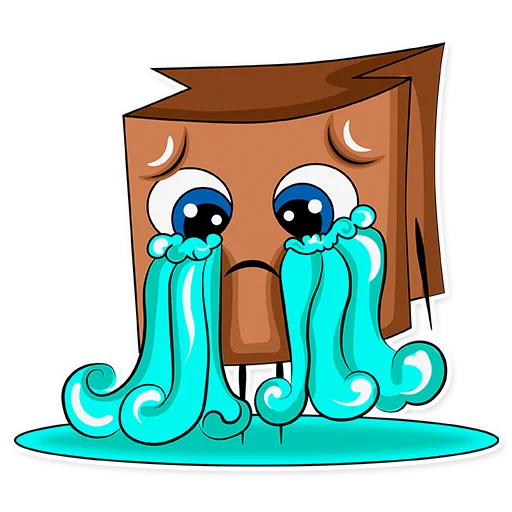 😭 Стикер «Корзинка» для Telegram