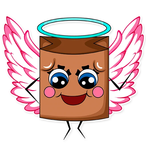 😇 Стикер «Корзинка» для Telegram