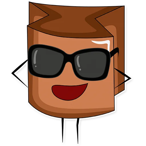 😎 Стикер «Корзинка» для Telegram