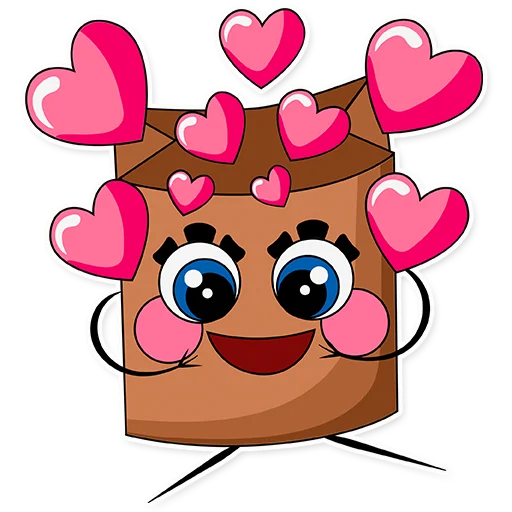 🥰 Стикер «Корзинка» для Telegram