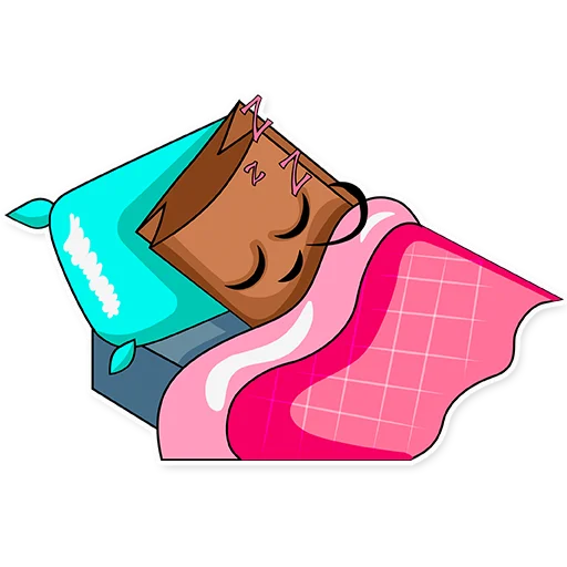 😴 Стикер «Корзинка» для Telegram