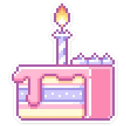 🎂 Стикер «Сладкие грёзы» для Telegram