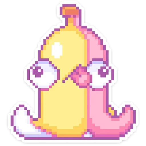 🍌 Стикер «Сладкие грёзы» для Telegram