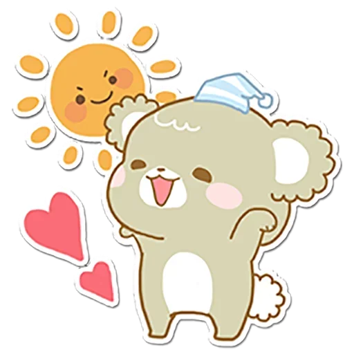 😄 Стикер «Sweet Sugar Cubs» для Telegram