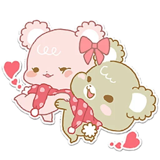 💑 Стикер «Sweet Sugar Cubs» для Telegram