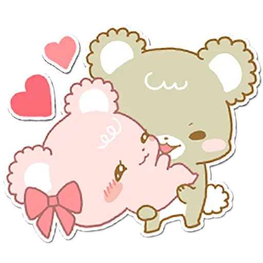 💑 Стикер «Sweet Sugar Cubs» для Telegram