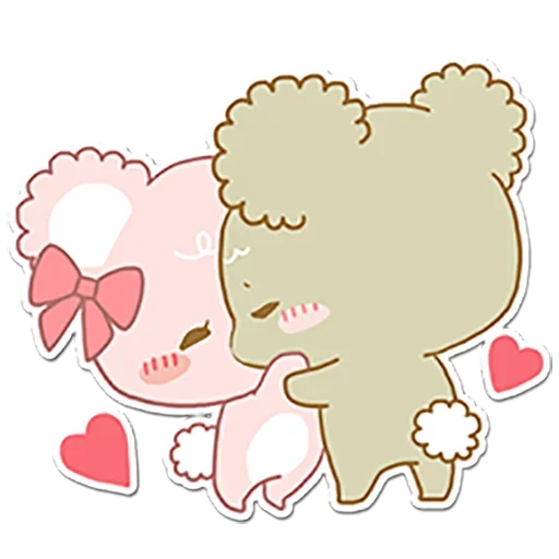 💏 Стикер «Sweet Sugar Cubs» для Telegram