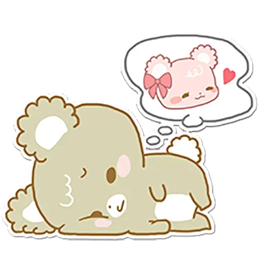 😢 Стикер «Sweet Sugar Cubs» для Telegram