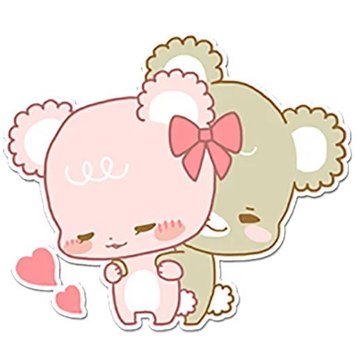 👫 Стикер «Sweet Sugar Cubs» для Telegram