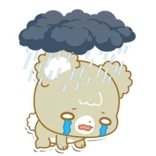 😭 Стикер «Sweet Sugar Cubs» для Telegram