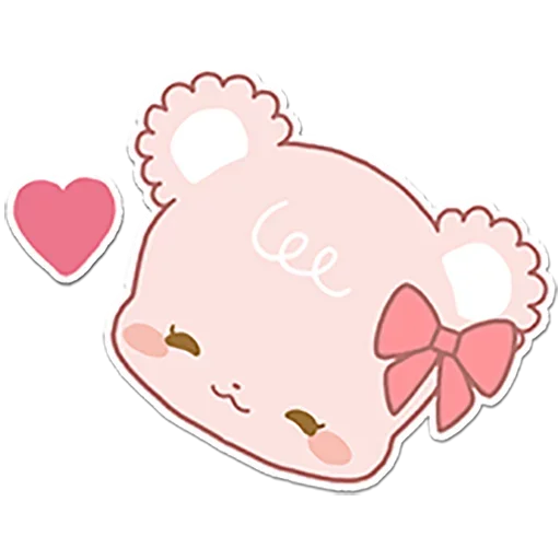 ❤ Стикер «Sweet Sugar Cubs» для Telegram
