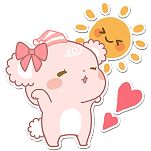 😄 Стикер «Sweet Sugar Cubs» для Telegram