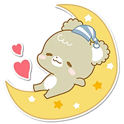 😴 Стикер «Sweet Sugar Cubs» для Telegram