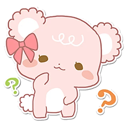 😯 Стикер «Sweet Sugar Cubs» для Telegram