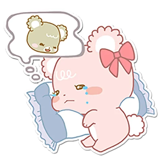 😢 Стикер «Sweet Sugar Cubs» для Telegram