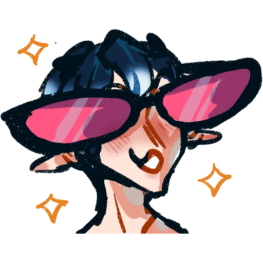 😎 Стикер «sweetavrorafox» для Telegram