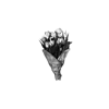 🖤 Эмодзи «Sweet black ⊹» для Telegram