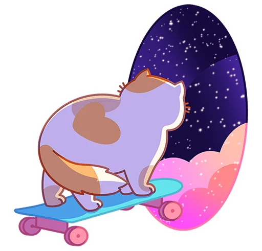 👋 Стикер «Булочка без надписей» для Telegram