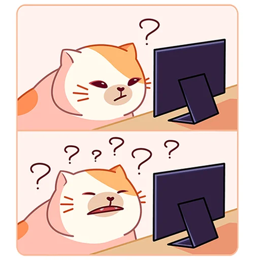 ❓ Стикер «Булочка без надписей» для Telegram