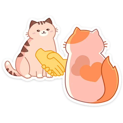 🤝 Стикер «Булочка без надписей» для Telegram