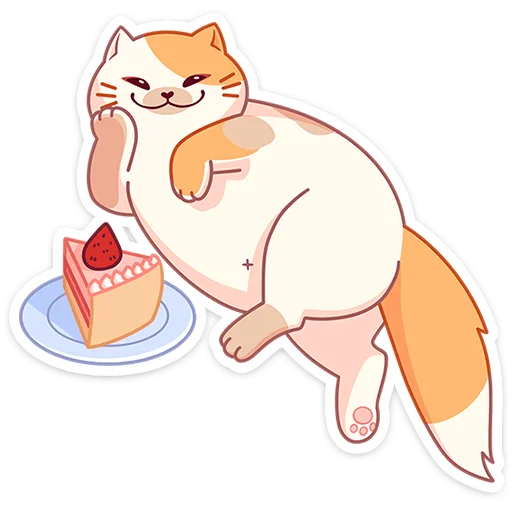 🍰 Стикер «Булочка» для Telegram