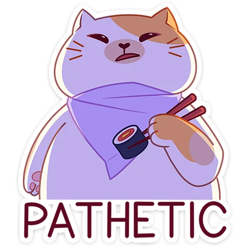 🍱 Стикер «Булочка» для Telegram